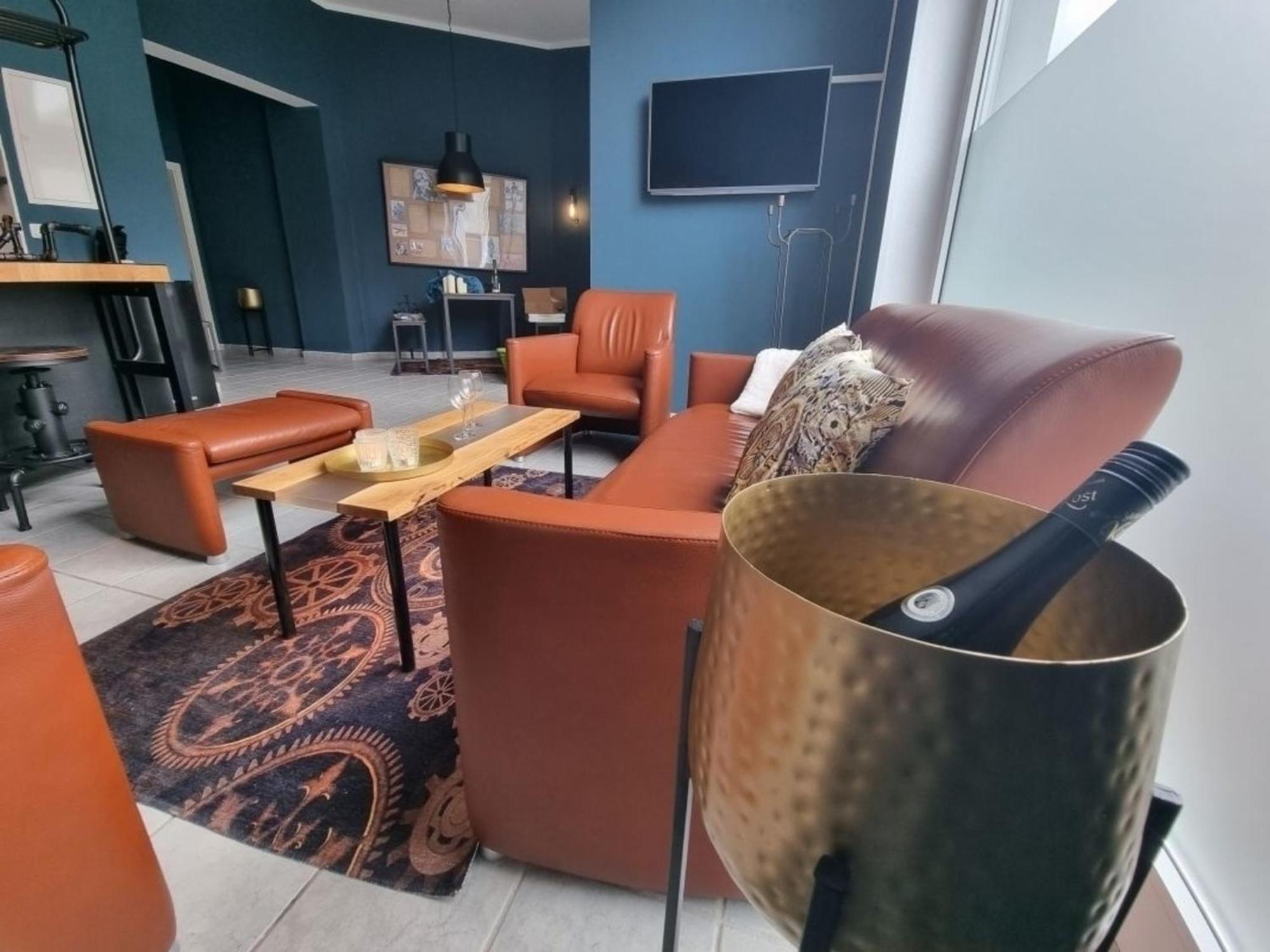 Retroversum Themen-Ferienwohnung Bad Oeynhausen Eksteriør billede